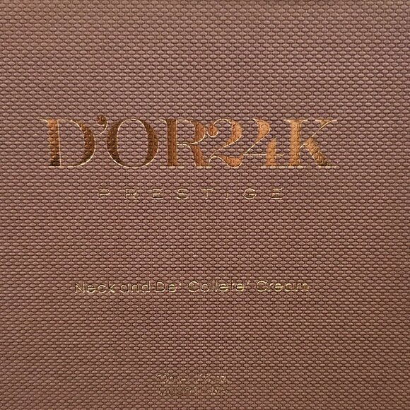 D'OR 24K NECK AND DECOLLETE CREAM - 1.7 fl oz \ 50 ml - BRAND NEW- SEALED - Picture 5 of 8